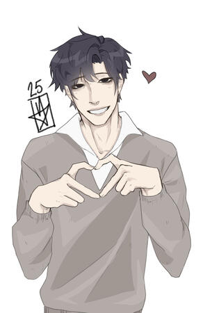 clean sketch with color